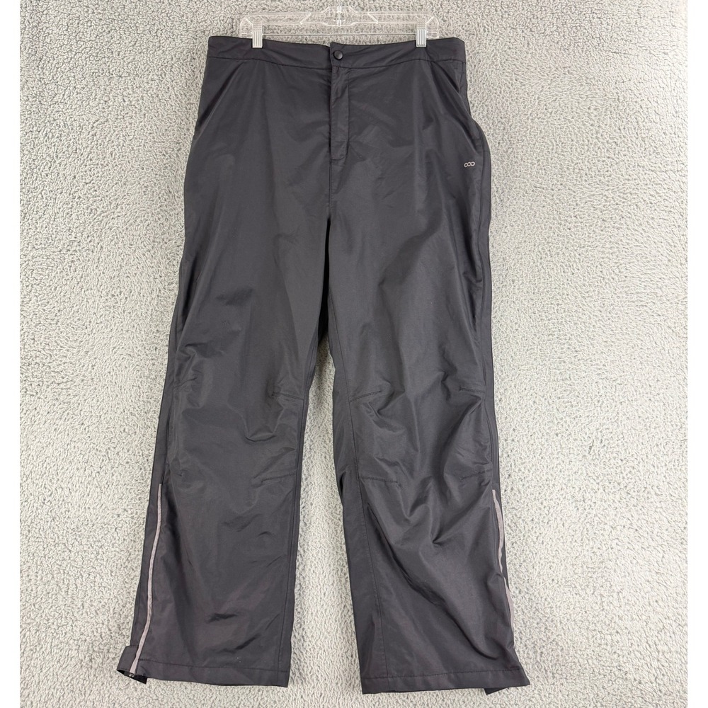 33,000ft Windbreaker Pants‎ Mens XXL Black Reflective Mesh Lined Hiking Outdoor